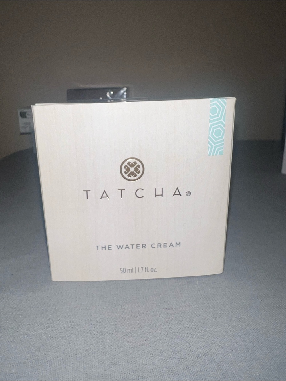 Tatcha The Water Cream - Cream Box with Teal Accent